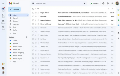 Google向公众开放新版Gmail界面 深度整合MeetChat等服务