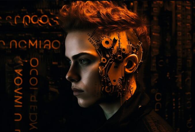 类人机器人 AI 机械人 (1) (图片来源:AI合成)